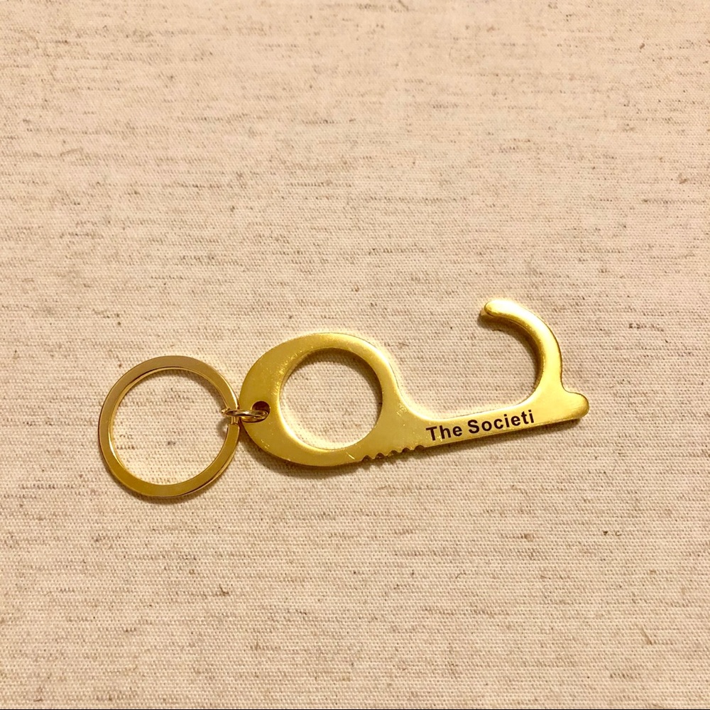 One Gold Touchless Door Opener